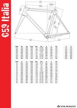 Carica l'immagine nel visualizzatore di Gallery, Colnago C59 Italia