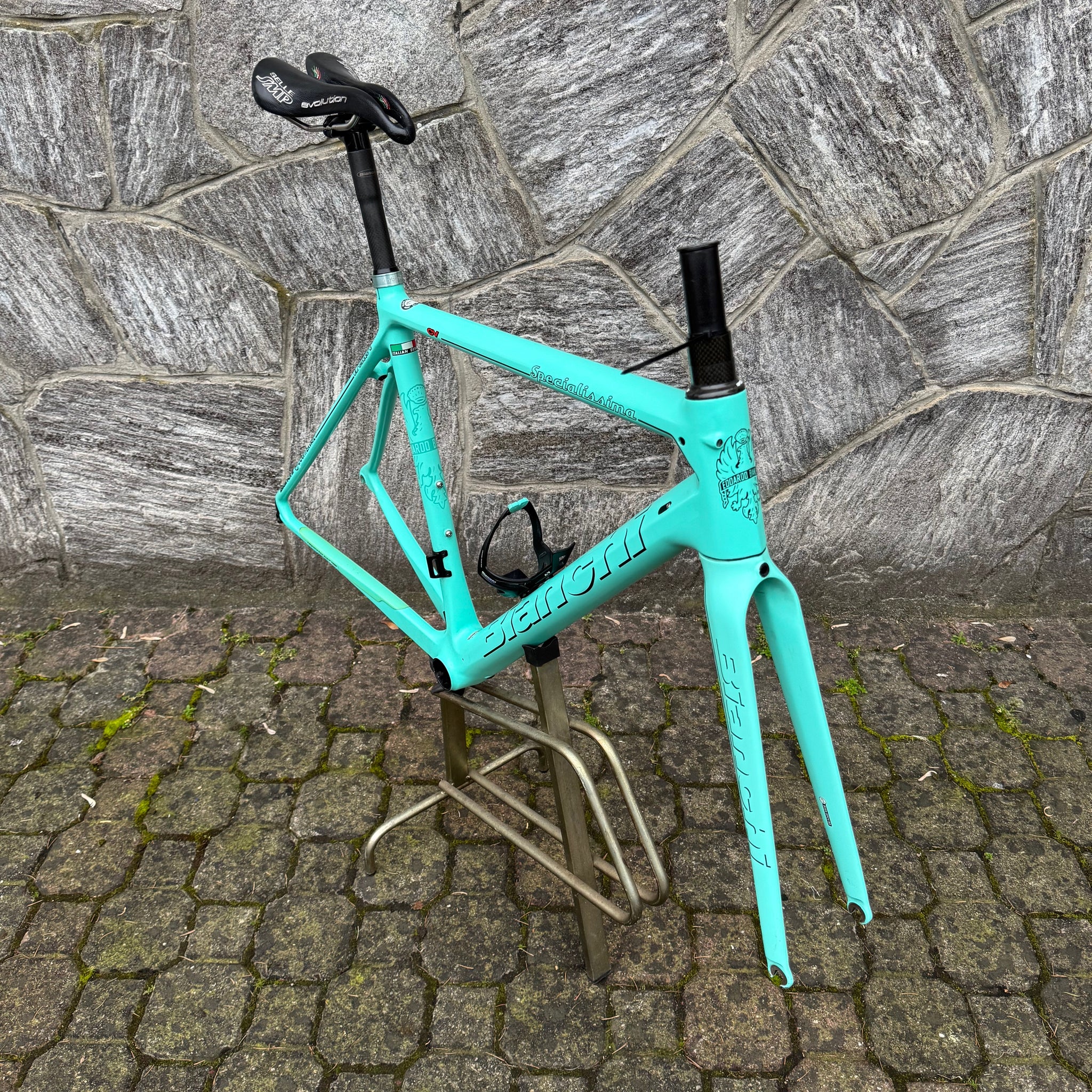 Bianchi Specialissima Telaio Bici Bici Corsa Taglia 53 Altezza