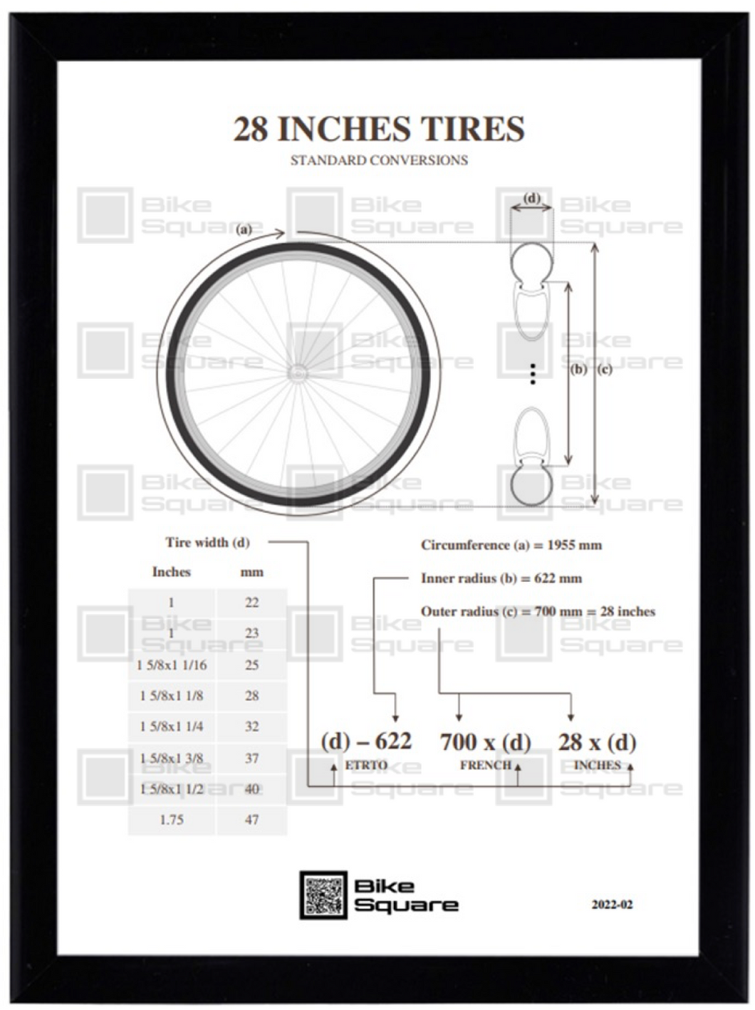 28 INCHES TIRES - N. 2022-02